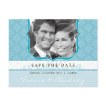 PHOTO SAVE THE DATE :: pictureframe elegance 1 postcards