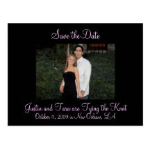 Photo Save the Date Postcard