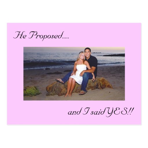 Photo Save the Date Postcard
