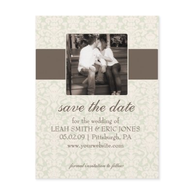 Photo Save the Date TEMPLATE postcards