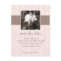 Photo Save the Date TEMPLATE postcards