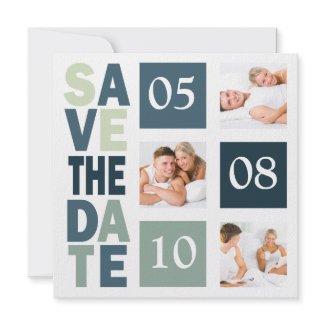 Photo Save The Dates Invitations invitation
