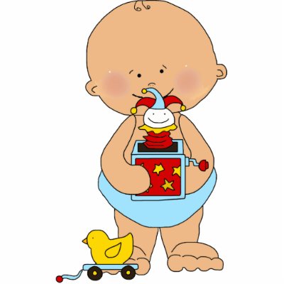 Photo Sculpture Baby Boy Toys Yellow Blue Red by Shan_Darling_Gifts
