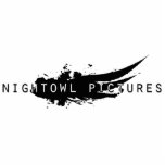 A free-standing photo sculpture of the Nightowl Pictures logo. Photo Sculpture
