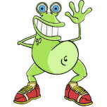 PHOTO SCULTURE funny frog Cut Outs