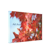 Photo Season Gallery Wrap Canvas