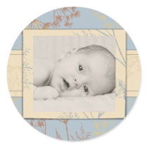 Photo Sticker - Fennel Blue
