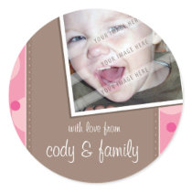 PHOTO STICKER SEAL :: cheeky spotted 7 by holidayboutique PHOTO STICKER SEAL :: cheeky spotted 7