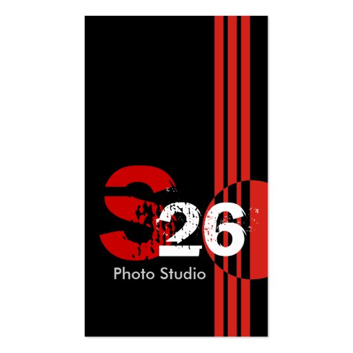 Photo Studio photographer Original Business Cards (front side)