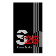 Photo Studio photographer Original Business Cards