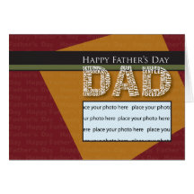 Photo Template Father's Day Card