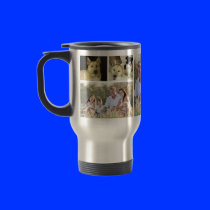 Photo Travel Mugs - Personalized 7 Pic Collage