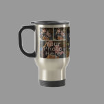 Photo Travel Mugs - Personalized 7 Pic Collage