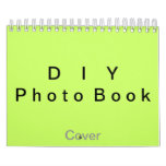 ~ Photobook de DIY 26 páginas/talla 7" x 11" calendarios