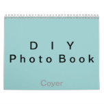 ~ Photobook de DIY 50 páginas/tamaño 11x17 calendarios