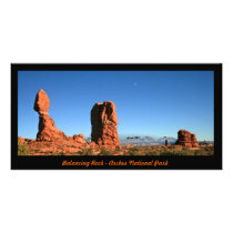 Photocard - Balancing Rock by scenicpix Photocard - Balancing Rock
