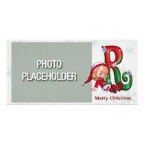 Photocard-Monogram Letter R by forbes1954 Photocard-Monogram Letter R