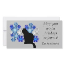 Photocard - Winter holidays Custom Photo Card
