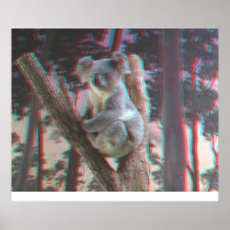 Photogenic Koala Poses For the Camera in 3D Print