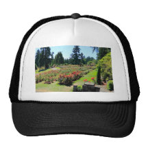 Photograph of Rose Garden, Portland, Oregon Mesh Hat