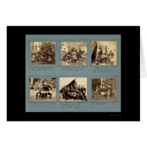 Photograph Vignettes with Custer 1862 cards