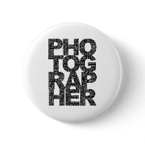 Photographer - Black Text Pins