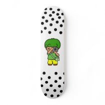 photographer boy skate deck