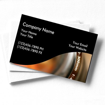 Photographer Business Cards by Luckyturtle