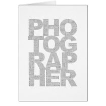 Photographer Card