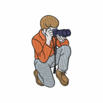 Photographer embroidered shirts