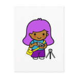 Photographer Girl Postcard