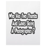Photographer Joke...Two Thumbs Custom Letterhead