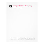 Photographer Letterhead Design
