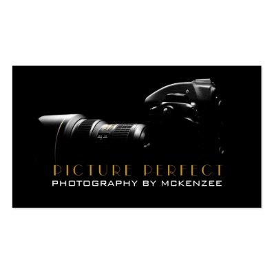 Photographer,Photography, Camera Business Card