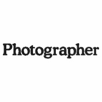 Photographer poloshirt embroidered shirts