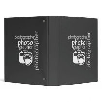 Photographer v.2 3 ring binder