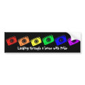 Photographer with Pride bumper stickers by penguinandchicken Photographer with Pride bumper stickers