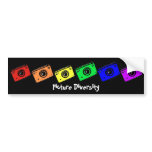 Photographer with Pride Bumper Sticker