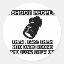 Photographers are So Violent Sticker
