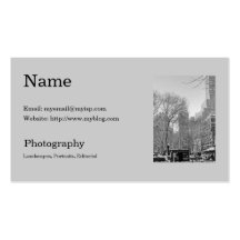 Photographer's Business Card Template