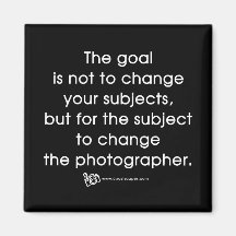 Photographer's Goal Refrigerator Magnet