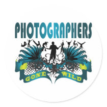 Photographers Gone Wild stickers