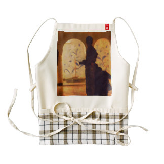 Photographers in silhouette zazzle HEART apron
