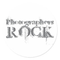 Photographers Rock stickers