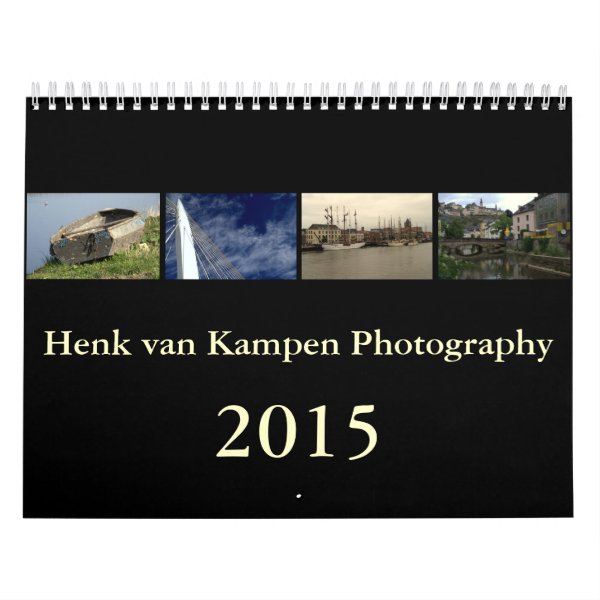 Henk van Kampen Photography 2015 wall calendar
