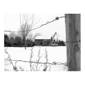 Photography For Sale - Ghost Farm In Winter 1