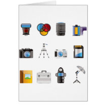 Photography Icon Greeting Card