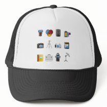 Photography Icon Mesh Hats