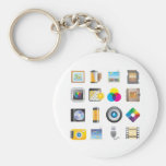 Photography Icon Key Chains