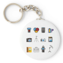 Photography Icon Keychain